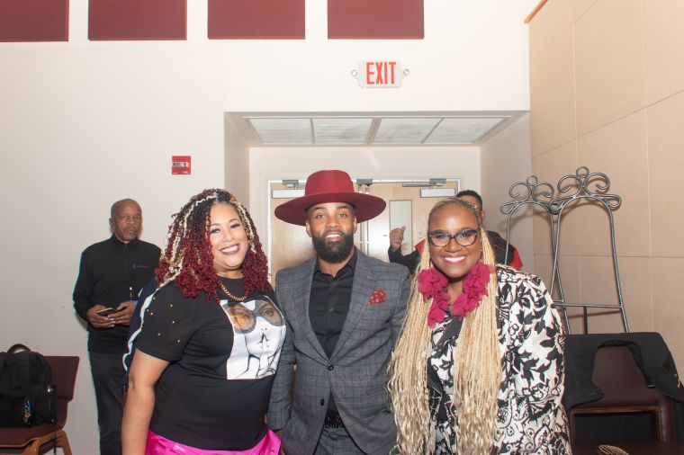Ronnette Rollins, Willie Moore Jr. and Cheryl Jackson At The Wells Fargo 16th Annual Spirit of Praise