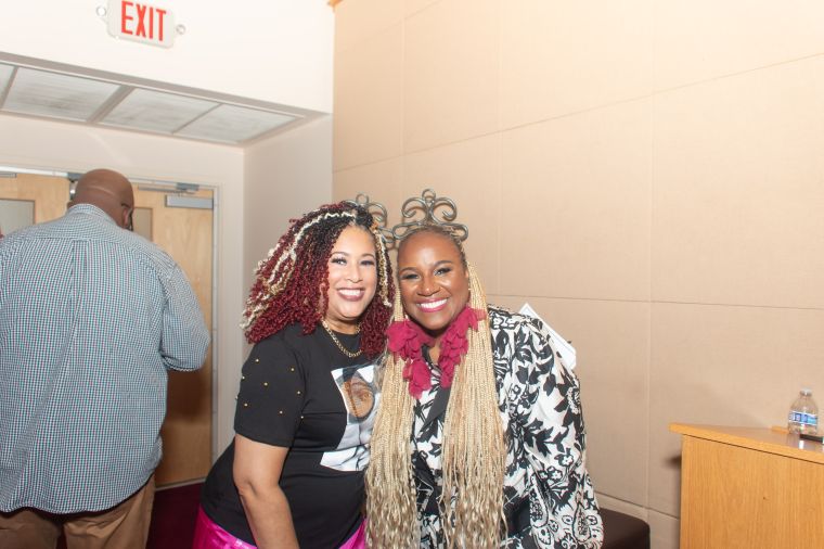 Ronnette Rollins and Cheryl Jackson Backstage At The Wells Fargo 16th Annual Spirit of Praise