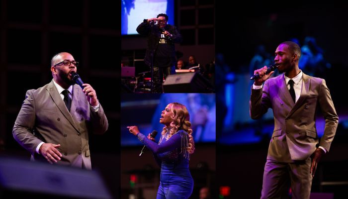 Damon Little, Erica Reed and New Vizion At The Wells Fargo 16th Annual Spirit of Praise