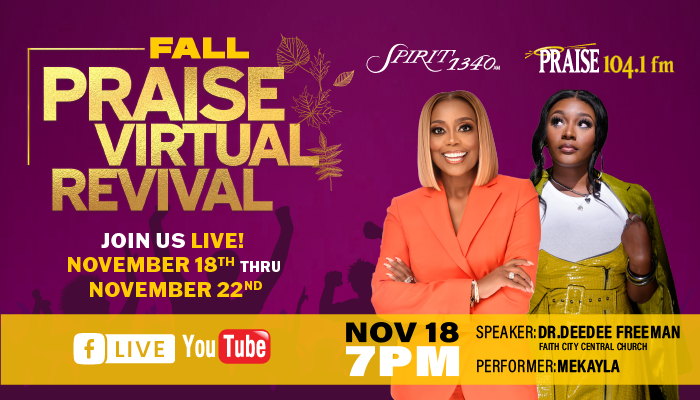 Praise Virtual Revival 2024 Night 1