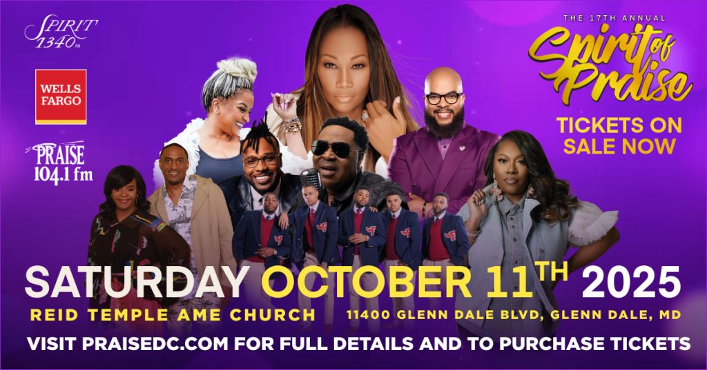 Wells Fargo Presents The 17th Annual Spirit of Praise Updated Graphics