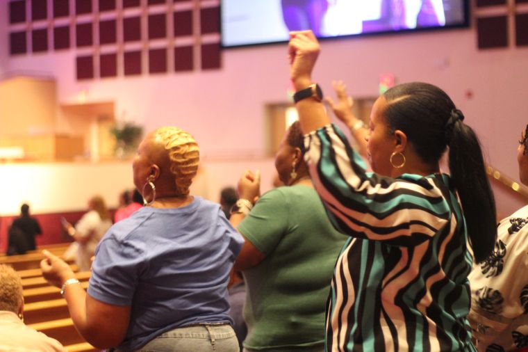 Backstage at The Wells Fargo 17th Annual Spirit of Praise Presented by Osteria Costa