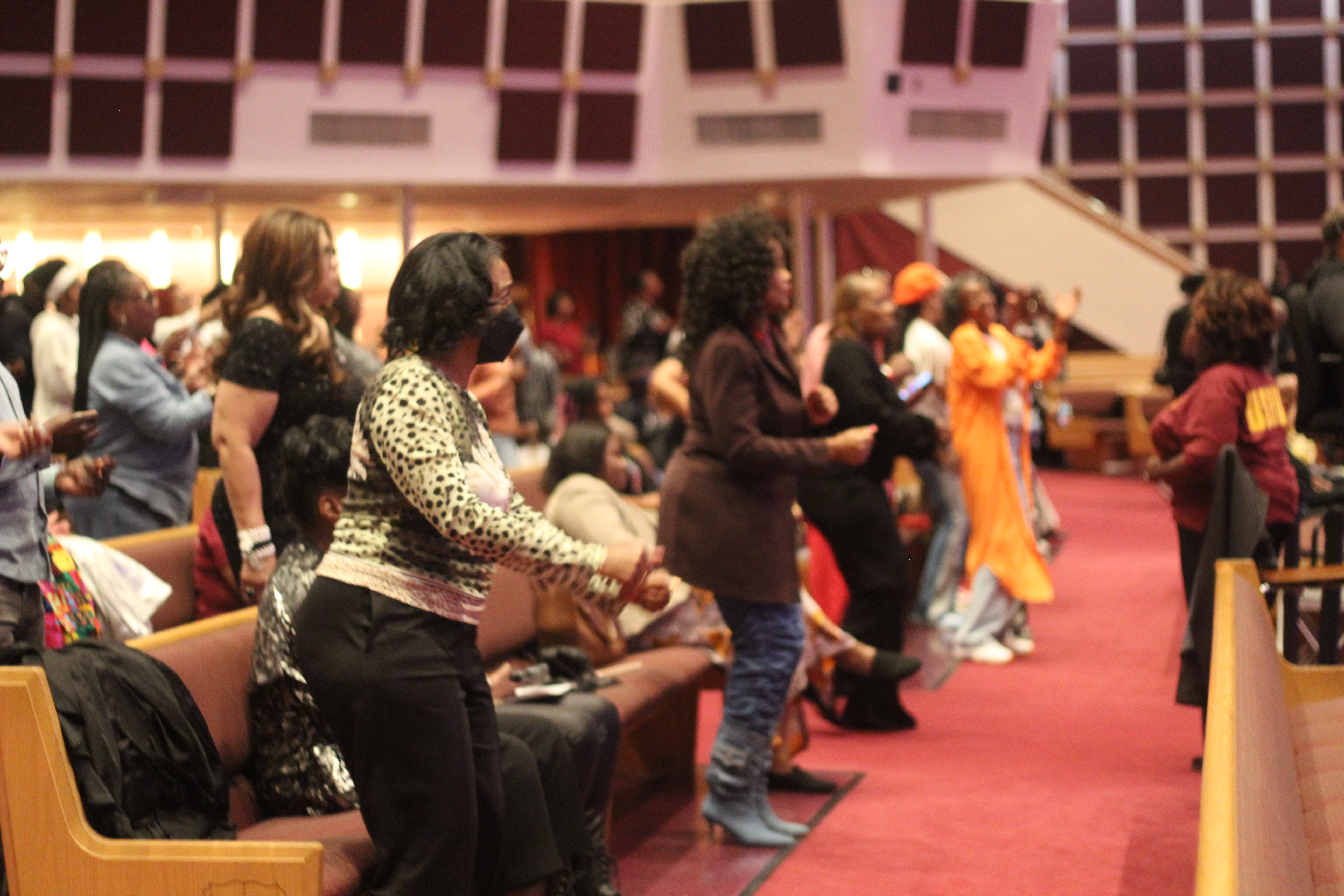 Backstage at The Wells Fargo 17th Annual Spirit of Praise Presented by Osteria Costa