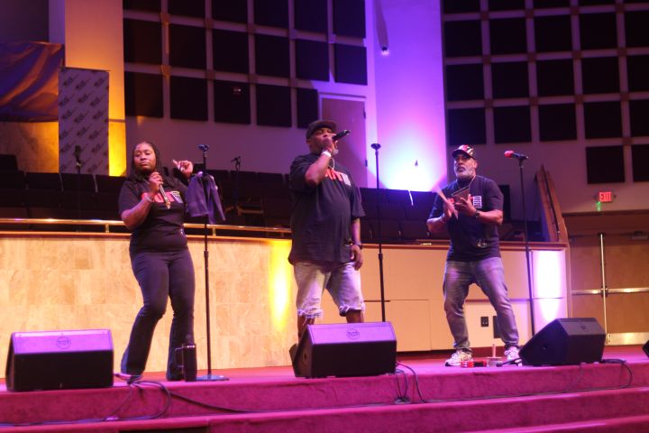 Backstage at The Wells Fargo 17th Annual Spirit of Praise Presented by Osteria Costa