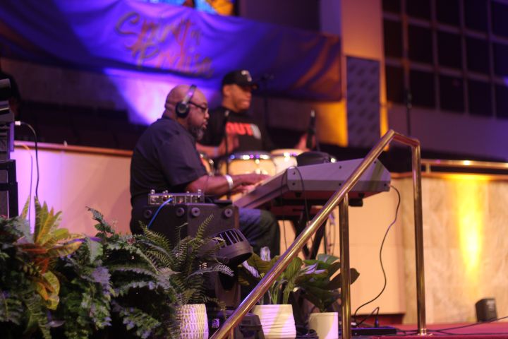 Backstage at The Wells Fargo 17th Annual Spirit of Praise Presented by Osteria Costa