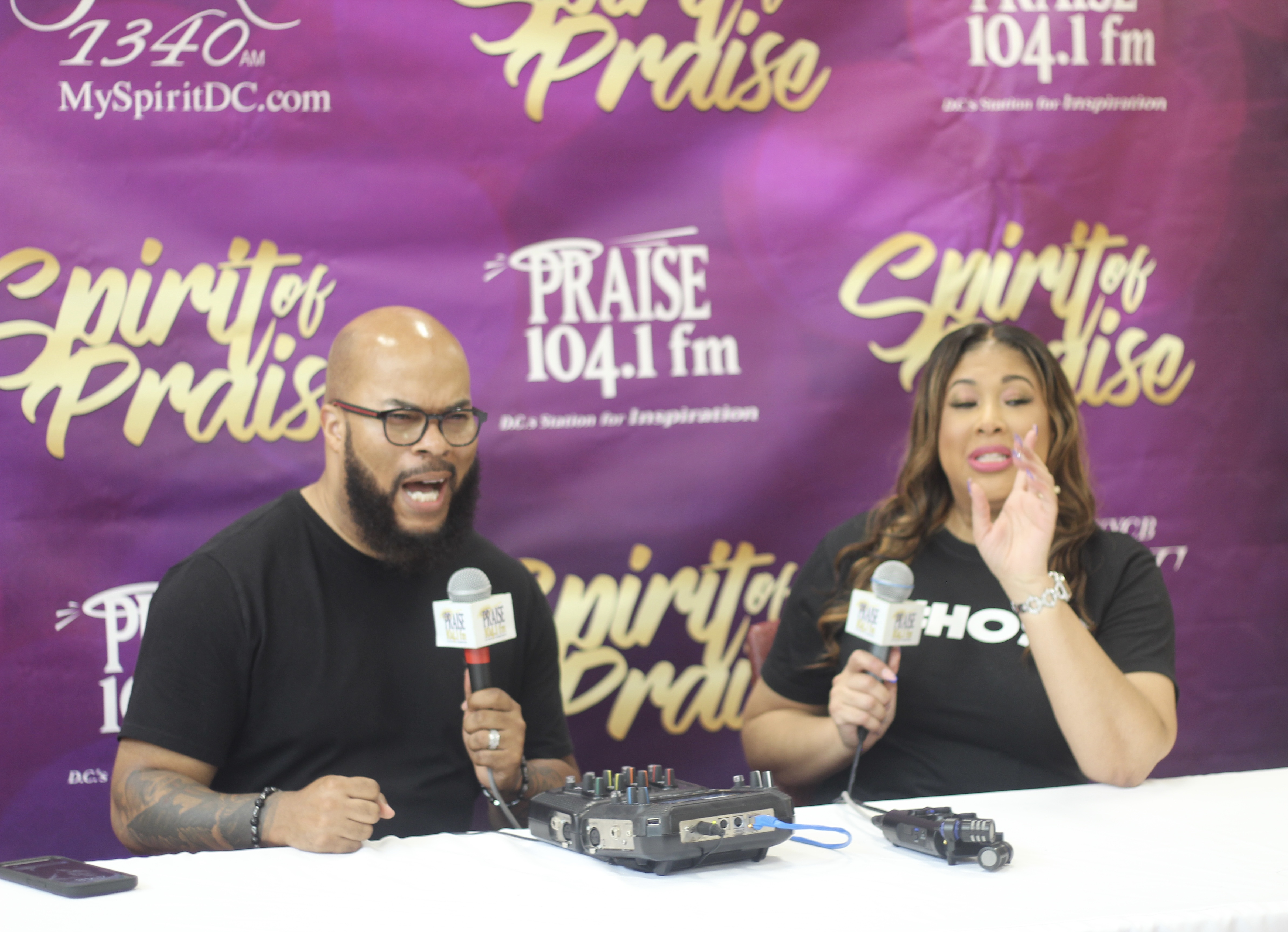 Backstage at The Wells Fargo 17th Annual Spirit of Praise Presented by Osteria Costa