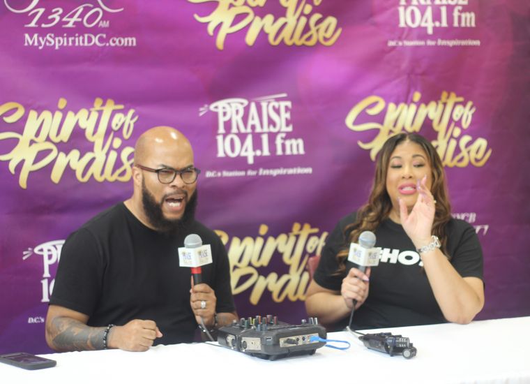 Backstage at The Wells Fargo 17th Annual Spirit of Praise Presented by Osteria Costa