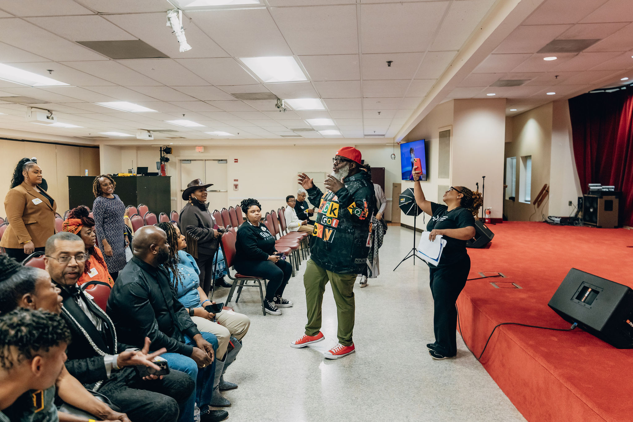 GRIFF Meet and Greet at the The Wells Fargo 17th Annual Spirit of Praise Presented by Osteria Costa