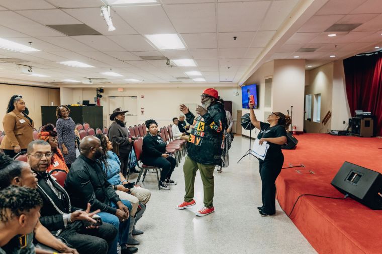 GRIFF Meet and Greet at the The Wells Fargo 17th Annual Spirit of Praise Presented by Osteria Costa