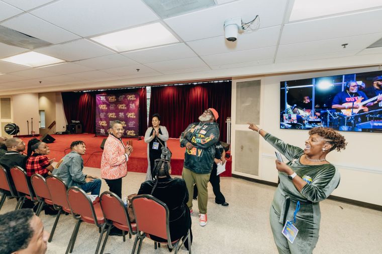 GRIFF Meet and Greet at the The Wells Fargo 17th Annual Spirit of Praise Presented by Osteria Costa