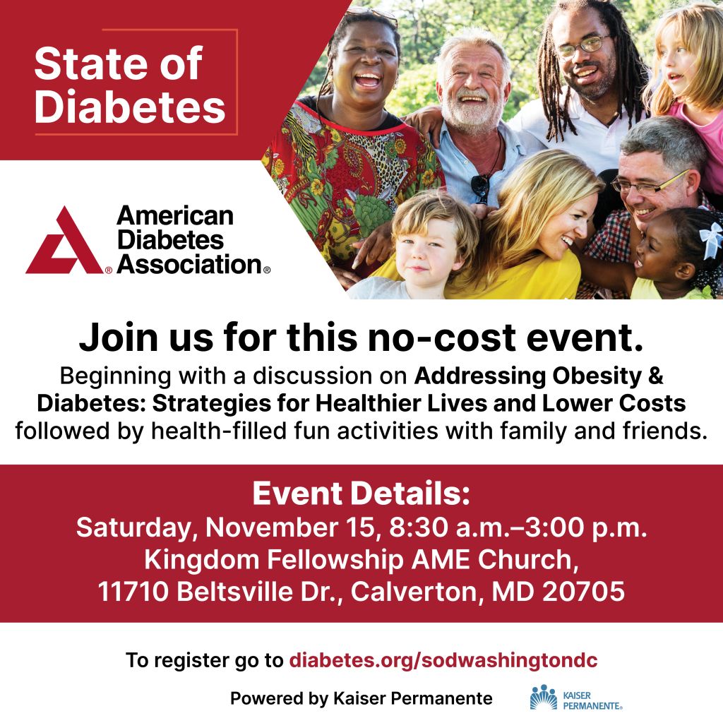 American Diabetes Association Flyer