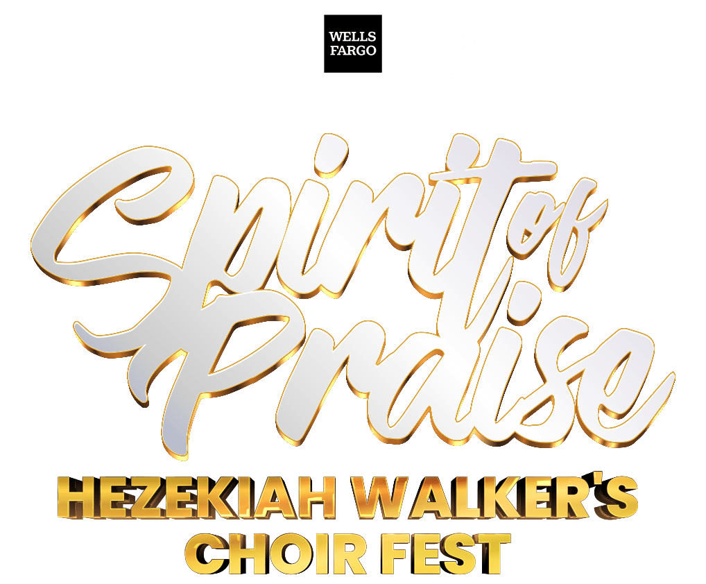 Wells Fargo logo and text "Ezekiah Walker's Choir Fest
